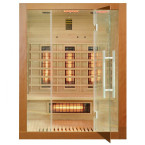 MO-EA3R Infrared sauna | Ready to Assemble | Thermo Wood