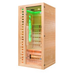MO-C1S Infrared sauna with salt stone | Ready to Assemble | Home SPA