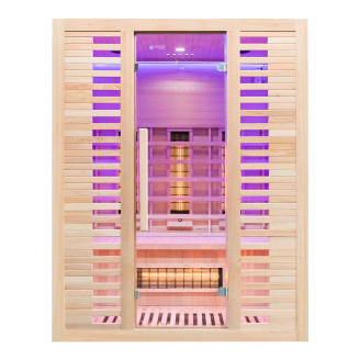 MO-C3S Infrared sauna with salt stone | Home SPA | Ready to Assemble