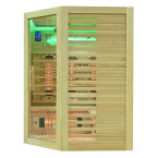 MO-RL3CST Infrared sauna with salt stone + tourmalines | Modern Design | For Family and Friends