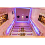 MO-C1S Infrared sauna with salt stone | Ready to Assemble | Home SPA