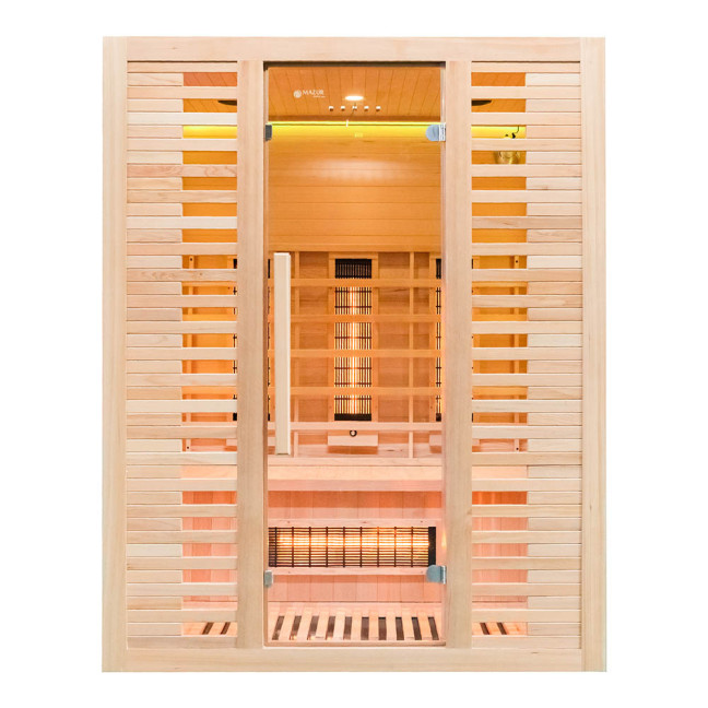 MO-C3S Infrared sauna with salt stone | Home SPA | Ready to Assemble