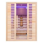 MO-C3ST Infrared sauna with salt stone + tourmalines | Elegant Minimalism | Luxury Relaxation