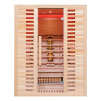 MO-C3ST Infrared sauna with salt stone + tourmalines | Elegant Minimalism | Luxury Relaxation