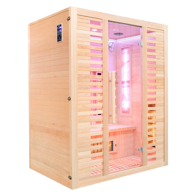 MO-C3S Infrared sauna with salt stone | Home SPA | Ready to Assemble