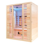 MO-C3S Infrared sauna with salt stone | Home SPA | Ready to Assemble