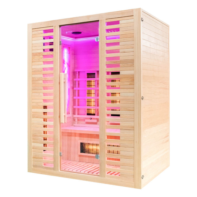 MO-C3S Infrared sauna with salt stone | Home SPA | Ready to Assemble