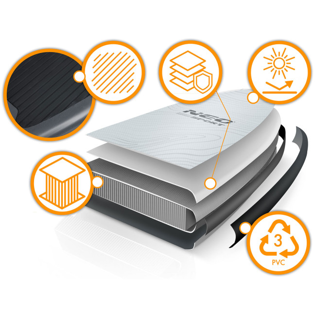 Aquasurf Sup Board 320 x 84 x 15 cm Neo-Sport 170201