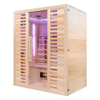 MO-C3ST Infrared sauna with salt stone + tourmalines | Elegant Minimalism | Luxury Relaxation