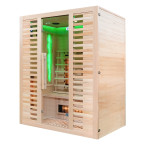 MO-C3ST Infrared sauna with salt stone + tourmalines | Elegant Minimalism | Luxury Relaxation