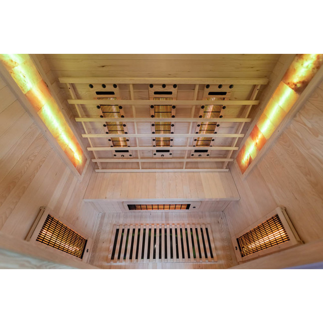 MO-C3ST Infrared sauna with salt stone + tourmalines | Elegant Minimalism | Luxury Relaxation