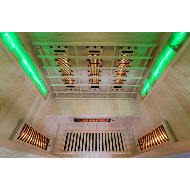 MO-C3ST Infrared sauna with salt stone + tourmalines | Elegant Minimalism | Luxury Relaxation