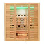 MO-RL4ST Infrared sauna with salt stone + tourmalines | Luxury Relaxation | Ready to Assemble