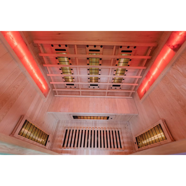 MO-C3ST Infrared sauna with salt stone + tourmalines | Elegant Minimalism | Luxury Relaxation