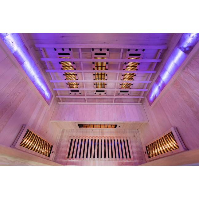 MO-C3ST Infrared sauna with salt stone + tourmalines | Elegant Minimalism | Luxury Relaxation