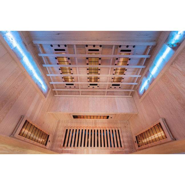 MO-C3ST Infrared sauna with salt stone + tourmalines | Elegant Minimalism | Luxury Relaxation