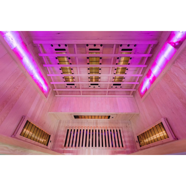 MO-C3ST Infrared sauna with salt stone + tourmalines | Elegant Minimalism | Luxury Relaxation