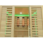 MO-RL4S XL Infrared sauna with salt stone | Thermo Wood | Ready to Assemble