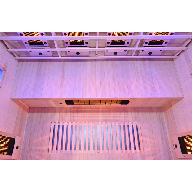 MO-RL4ST Infrared sauna with salt stone + tourmalines | Luxury Relaxation | Ready to Assemble