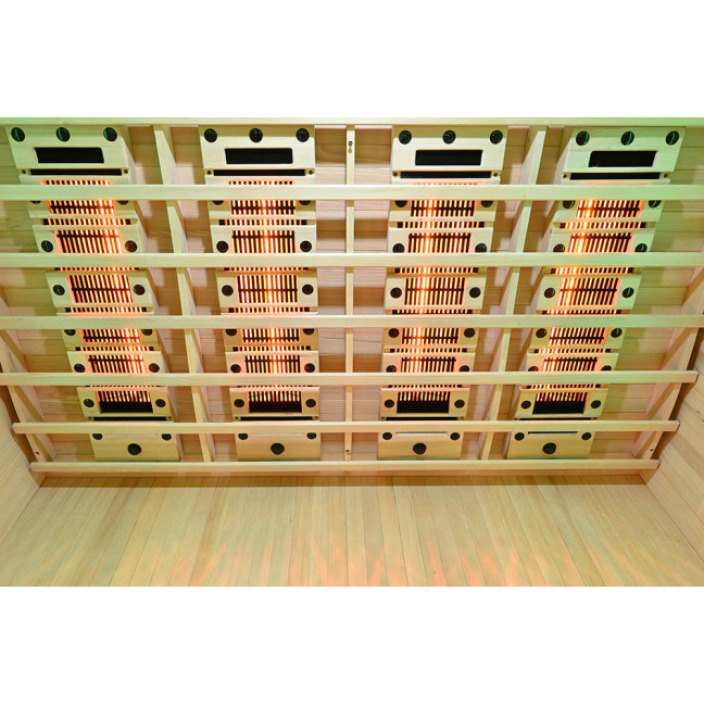 MO-RL4ST Infrared sauna with salt stone + tourmalines | Luxury Relaxation | Ready to Assemble