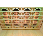 MO-RL4ST Infrared sauna with salt stone + tourmalines | Luxury Relaxation | Ready to Assemble