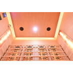 MO-RL4ST Infrared sauna with salt stone + tourmalines | Luxury Relaxation | Ready to Assemble