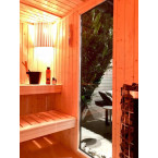 High Quality Garden Sauna Musta Black For Garden 400x200 cm | Wellness | Relax | SPA | Scandinavian Style | Luxury Relaxation