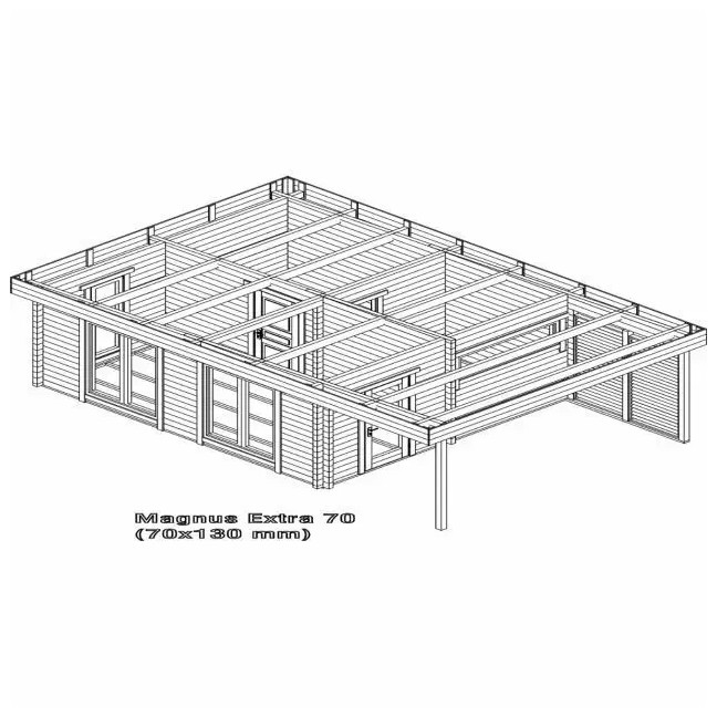 Outdoor Sauna/MAGNUS XL