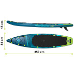 Reefbreak SUP board 350 x 81 x 15 cm Neo-Sport 170300