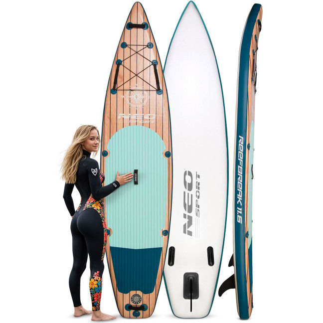 Reefbreak SUP board 350 x 81 x 15 cm Neo-Sport 170304
