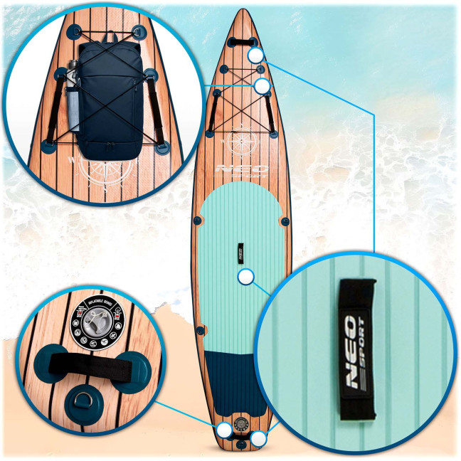 Reefbreak SUP board 350 x 81 x 15 cm Neo-Sport 170304