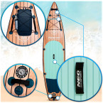 Reefbreak SUP board 350 x 81 x 15 cm Neo-Sport 170304