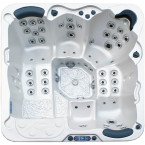 Neptun Martinique outdoor jacuzzi for 5 people / Spacious SPA with double loungers / Balboa System / LED / Ozonation