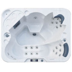 Neptun Tahiti outdoor jacuzzi for 3-4 people / Compact SPA with hydromassage / Balboa System / Bluetooth / LED / Ozonation