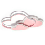 Baby Lamp LED Ceiling Pink Clouds 58W + Pilot DL-G07