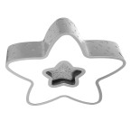 Baby lamp LED Ceiling gray star 28w + remote control