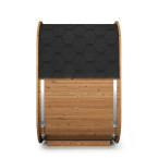 Outdoor Sauna Icon Easter Limited Black Edition  2-3 people / Electric heating only / High-quality Thermowood wall