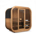 Outdoor Sauna Icon Easter Limited Black Edition  2-3 people / Electric heating only / High-quality Thermowood wall