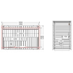 Outdoor sauna Icon 125 for 2-3 people / Electric heating only / High-quality Thermowood wall | Luxury Relaxation