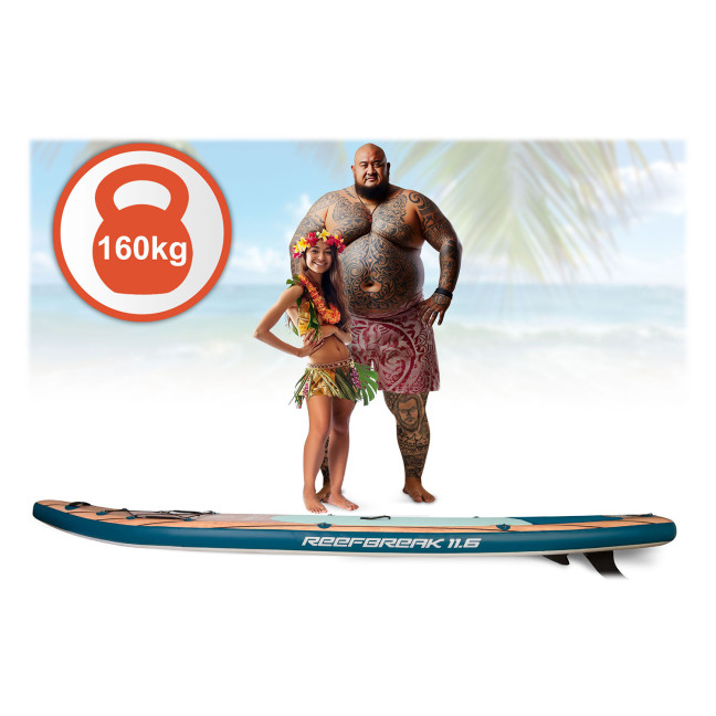 Reefbreak SUP board 350 x 81 x 15 cm Neo-Sport 170304