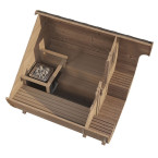 Sauna Icon 292 Outdoor For 6 people / Harvia electric or wood-burning stove / High-quality Scandinavian spruce (Thermowood)