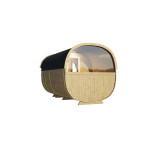 Icon 400 Garden Sauna For 8 Persons / Electric or Wood-Fired Harvia Stove / High-Quality Scandinavian Spruce (Thermowood)