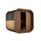 Icon 220 XL Garden Sauna for 4 people / Electric or Wood Burning Heater Harvia / High Quality Heat Treated Scandinavian Spruce