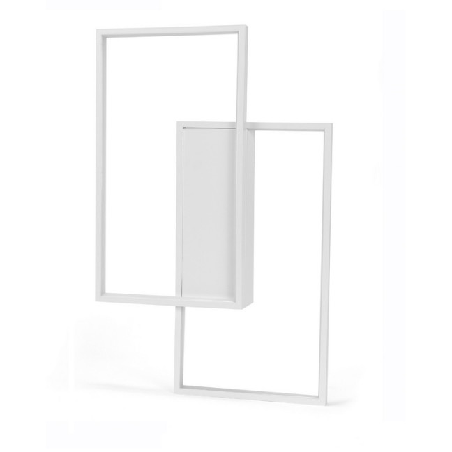 Decorative LED Ceiling Lamp Variable Color Light Color White Modern 48W + Pilot