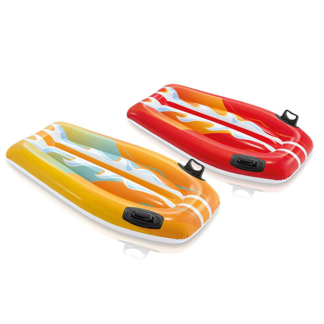 Inflatable swimming board 112 x 62 cm Intex 58165 Orange