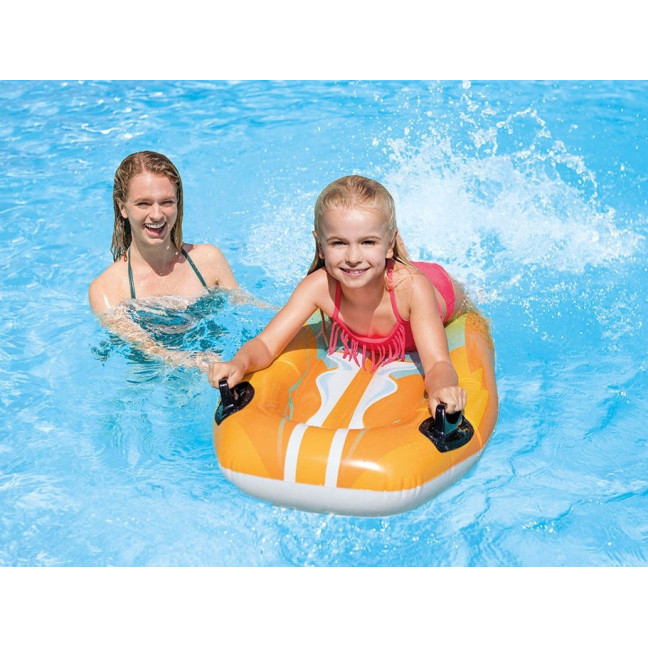 Inflatable swimming board 112 x 62 cm Intex 58165 Orange