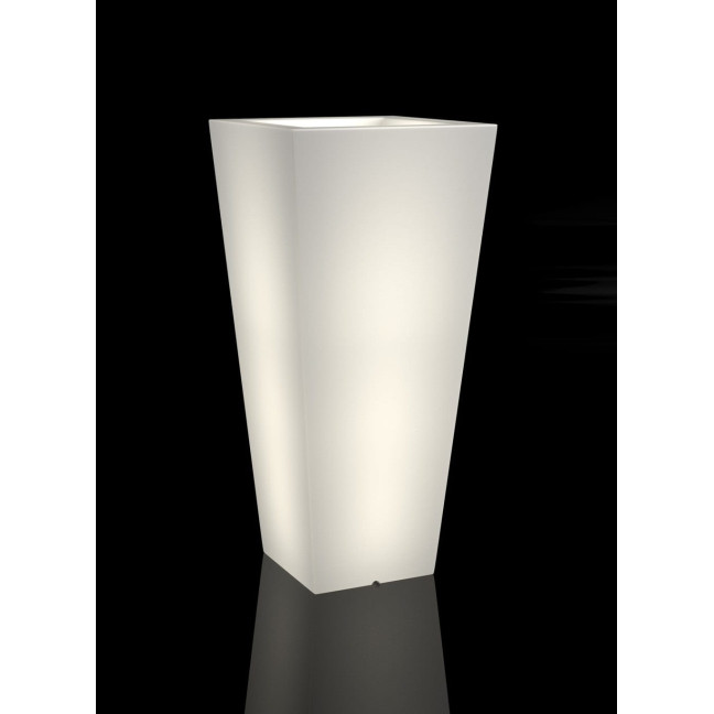 Designer Monumo Slim Line M pot with lighting
