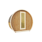 Outdoor sauna Susi 160 for 2-3 persons / Electric heating only / High-quality Nordic spruce (Pine Thermal Wood) | Wellness