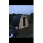 Pod 300 Garden Sauna / Harvia Electric or Wood-Burning Stove / High-Quality Scandinavian Spruce (Thermowood) | Wellness