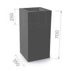 MIRAGE VELVET bed 160X200